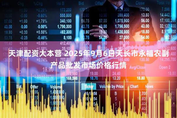 天津配资大本营 2025年9月6日天长市永福农副产品批发市场价格行情